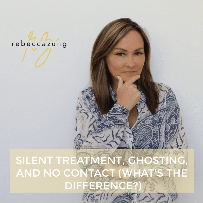 Silent Treatment, Ghosting, and No Contact (What's the Difference?) Silent Treatment, Ghosting, and No Contact (What's the Difference?)